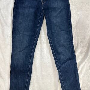 Levi’s Jeans Super High Rise Dark Blue Skinny Jeans